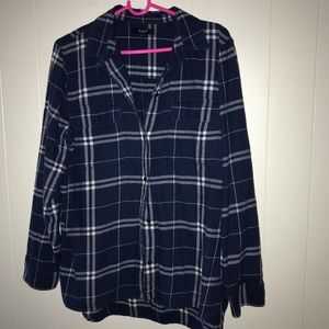 Madewell Aurora plaid flannel
